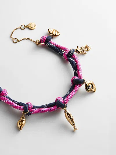 Baublebar Nixie Waterproof Anklet In Purple