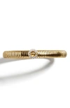 Baublebar Noah Initial Coil Bracelet In Gold