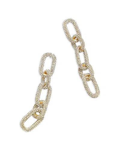 BAUBLEBAR NOVA SPARKLING CHAIN DROP EARRINGS, 3.6L