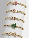 Baublebar Nutcracker Ballet Kids' Bracelet Set In Gold