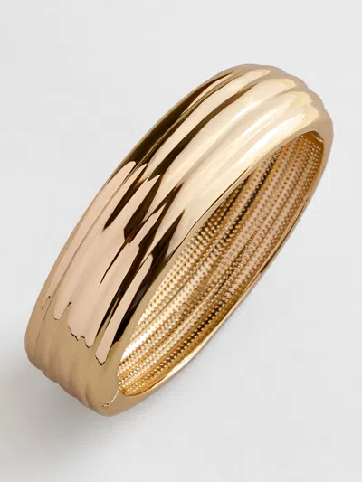 Baublebar Odessa Hinge Bangle Bracelet In Gold