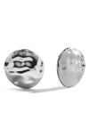 Baublebar Odette Hammered Statement Stud Earrings In Metallic