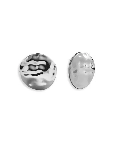 Baublebar Odette Hammered Statement Stud Earrings In Metallic
