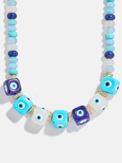 Baublebar Ojo Semi-precious Evil Eye Necklace In Blue