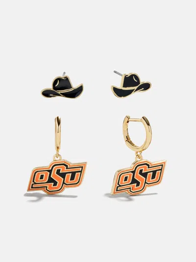 Baublebar Oklahoma State University Earring Set In Multi