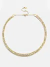 Baublebar Josephine Crystal Collar Necklace In Gold