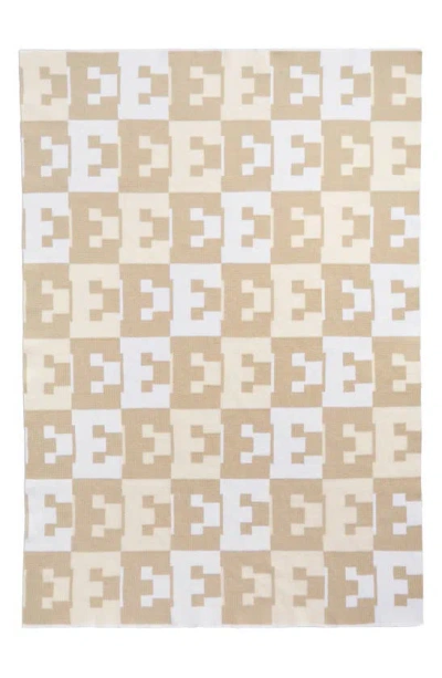Baublebar On Repeat Personalized Blanket In Neutral-d
