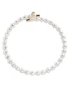 Baublebar Ondine Pearl Collar Necklace In Metallic