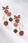 Baublebar Ornamental Christmas Statement Earrings In Multi