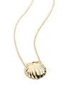 BAUBLEBAR OUT OF SHELL SEASHELL PENDANT NECKLACE, 24-27