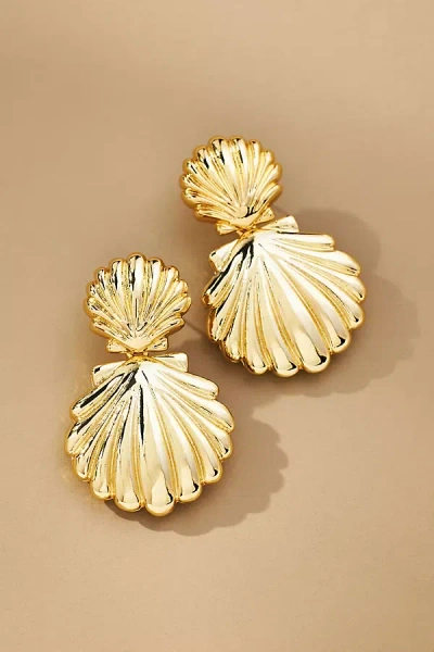 Baublebar Out Of This Shell Earrings In Gold