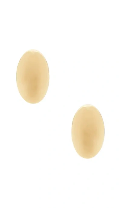 Baublebar Oval Statement Stud Earrings In Gold