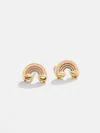 Baublebar Over The Rainbow 18k Gold Kids' Earrings In Multi