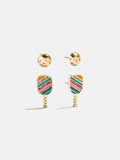 Baublebar Paddles Up Earring Set In Gold