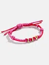 Baublebar Paracord Waterproof Custom Nameplate Bracelet In Pink