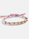 Baublebar Paracord Waterproof Custom Nameplate Bracelet In Pink