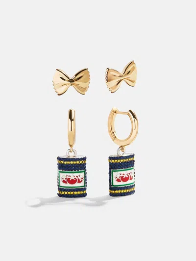 Baublebar Pasta-bly The Best Earring Set In Gold