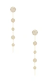 Baublebar Pave Blair Drop Earrings In Gold