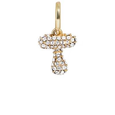 Baublebar Pave Bubble Initial Cluster Charm In Neutral