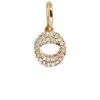 Baublebar Pave Bubble Initial Cluster Charm In Gold