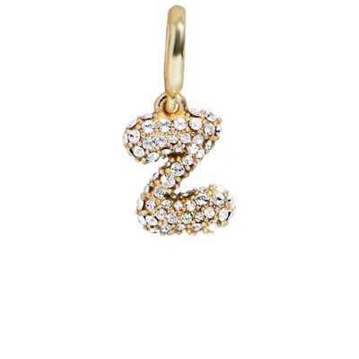 Baublebar Pave Bubble Initial Cluster Charm In Purple