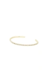 Baublebar Pave Delicate Cuff Bracelet In Gold