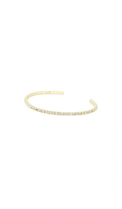 Baublebar Pave Delicate Cuff Bracelet In Gold