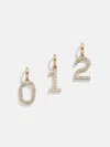 Baublebar Pavé Number Cluster Charm