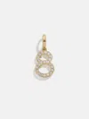 Baublebar Pavé Number Cluster Charm