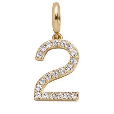 Baublebar Pavé Number Cluster Charm In Pink