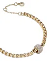 Baublebar Pave Rondelle Jonie Link Bracelet In Gold