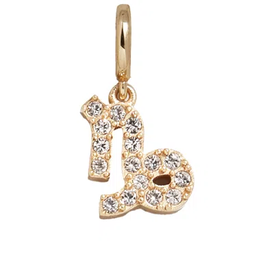 Baublebar Pavé Zodiac Symbol Cluster Charm In Gold