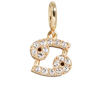 Baublebar Pavé Zodiac Symbol Cluster Charm In Gold