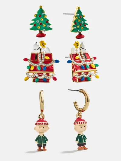 Baublebar Peanuts Charlie Brown Christmas Earring Set