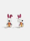Baublebar Peanuts Snoopy Easter Earrings In Multi