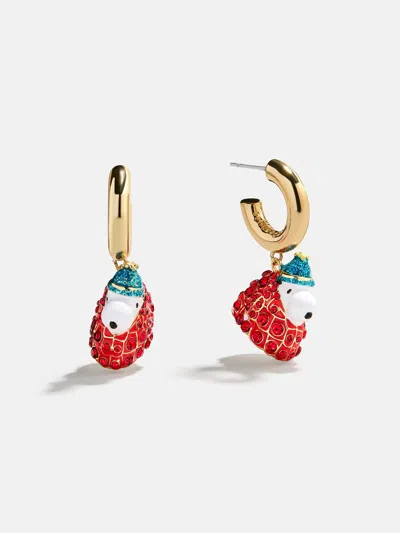 Baublebar Peanuts Snoopy Puffer Jacket Earrings In Gold