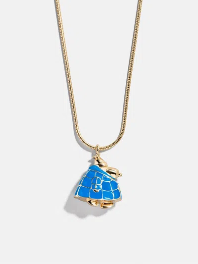 Baublebar Peanuts Snoopy Puffer Jacket Necklace In Gold