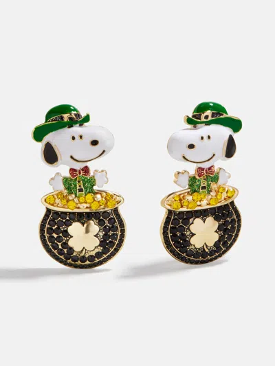 Baublebar Peanuts Snoopy St. Patrick's Day Earrings In Multi