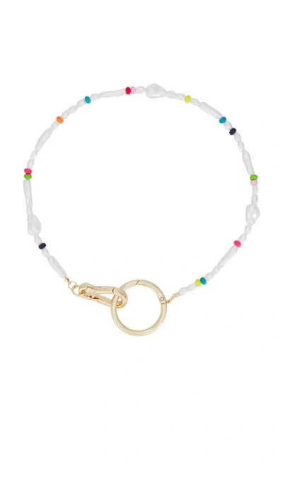 Baublebar Pearl And Bead Bag Charm In 멀티