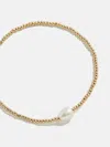 Baublebar Pearl Stretch Bracelet In Gold