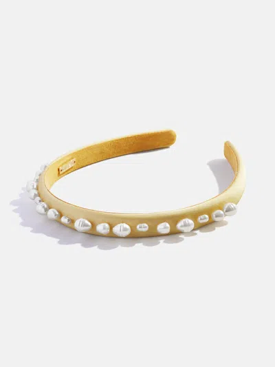 Baublebar Pearls Please Kids' Headband In Gold