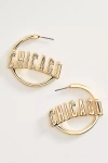 Baublebar Phillies Nameplate Hoops In Gray