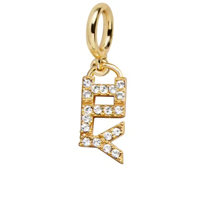 Baublebar Phrase Cluster Charm In Gold
