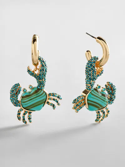 Baublebar Pinch Me Crab Earrings In Green