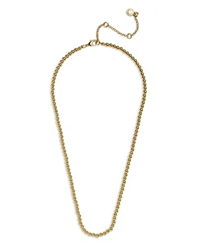 Baublebar Pisa Beaded Necklace, 17-20 In Gold