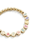 Baublebar Pisa Custom Disc Stretch Bracelet In Multi