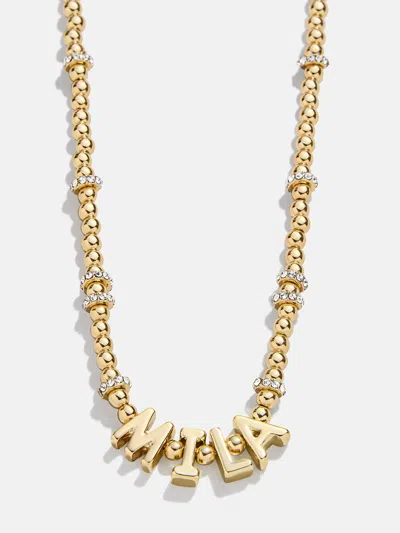 Baublebar Pisa Kids' Custom Nameplate Necklace