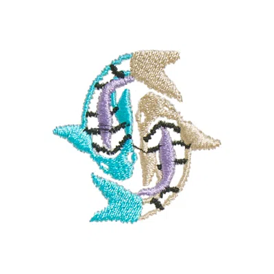 Baublebar Pisces Icon In Multi