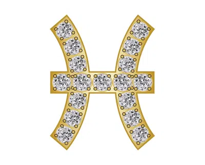 Baublebar Pisces Zodiac Icon In Gold
