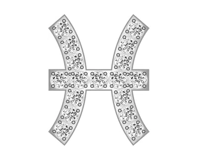 Baublebar Pisces Mini Zodiac Icon In Metallic